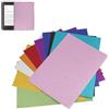 Gosknor 10 Pezzi di Cartoncino per Inserti per Kindle Paperwhite, Carta Glitterata Oro Inserti in Carta Glitterata Oro Massiccio da 17 cm per Kindle Clearcase