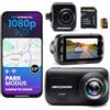 Nextbase® 222X Dash cam Auto Fronte Retro | Modalità di Parcheggio 24/7 | Dashcam Auto 1K 1080p 30fps | Schermo da 2,5 Telecamera | Camera con con angolo di visione di 140° | MicroSD da 32 GB Inclusa