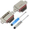 MMOBIEL Dock Connector Power Socket Jack Compatibile con Samsung Galaxy S10 G973F / S10e G970F / S10 Plus G975F incl. cacciavite