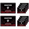 Gigastone SSD SATA III 128GB (10 Pack) 2,5 SSD interno 3D NAND Internal Solid State Drive Compatibile con Laptop e PC Desktop 2.5 Inch Velocit? di Lettura fino a 520MB/s SLC Cache Performance