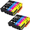 Supply Guy 10 cartucce compatibile con Epson 33XL Multipack per Expression Premium XP530 XP540 XP630 XP635 XP640 XP645 XP7100 XP830 XP900