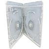 Amaray 10 x Custodie per Blu-ray a 2 dischi, con doppio doppio 3D, colore: Trasparente