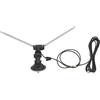 FTVOGUE Antenna SDR dipolare RG174 SMA | Base ventosa, telescopica, per finestre, per principianti