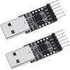 The Lord of the Tools 2x CP2102 Modulo USB A TTL 6Pin Convertitore Seriale Downloader Per UART STC Compatibile con Windows 7 8 10 98SE MAC OSX