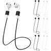 KYSUN 6 Pezzi Cinturino per Airpod Airpods Strap in Silicone per Accessori a Filo Anti-smarrimento per Airpods PRO/2/1 Cordino per Auricolari Sportivi Corda da Collo per Auricolari Wireless