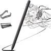 PeiDog Penna stilo per Galaxy Tab S6 Lite, pennino Samsung S Pen EJ-PP610, senza Bluetooth, colore: nero