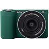 MUZIRI KINOKOO Custodia Morbida in Silicone per Sony ZVE10 II/ZV-E10 II Fotocamera, Custodia Protettiva per Alpha ZV-E10 II/ZVE10 II - Antiscivolo e Antigraffio Migliorata Grip per Fotocamera - Verde