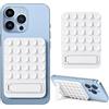 HOTUT Custodia per Telefono con Ventosa in Silicone, Ventosa Supporto Telefono, Autoadesivo, Porta Smartphone Antiscivolo Vivavoce per Selfie e Video, Compatibile con iPhone e Android