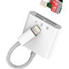 WASRUYI Lettore Schede SD Card Micro SD per Lightning Porta di Ricarica (3in1) per iPhone iPad per Apple Adattatore Fotocamera Macchina Fotografica Fotocamera Memoria Esterno Trasferire Adapter Multifunzione
