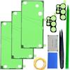 iStable Adesivo Cover Posteriore Compatibile con Samsung Galaxy S25 Ultra Nastro di Ricambio Pre-Tagliato per Sportello Batteria, Kit Colla Biadesiva SM-S938B/DS (Confezione da 3)