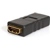 StarTech.com Adattatore HDMI Femmina, Femmina, Connettore HDMI a HDMI F/F ad elevata velocità 4K 30Hz, Accoppiatore/ Convertitore HDMI femmina a HDMI femmina, Nero (GCHDMIFF)