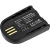 TECHTEK Batteria 140mAh compatibile con [Plantronics] 86507-01, Savi, Savi 440, 740, W440, W440-M, W740, W740-M, W745, WH500, WH500A, per [Microsoft] Lync 2010, FBA
