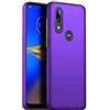 GAPlus Motorola Moto E6 Plus - Custodia rigida ultra sottile per Moto E6 Plus da 6,1 - Cover gommata opaca per Moto E6 Plus (viola)