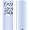GOUYESHO Telecomando di ricambio per fan Dyson BP01 Pure Cool Purifying (argento)
