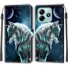 KENHONER Custodia per Xiaomi Redmi Note 14 5G, Lupo