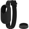 Hensych Custodia in silicone per Insta360 GO3/GO 3S, mini custodia protettiva per Insta360 GO 3s Action, copriobiettivo per Insta360 GO3/GO 3S (nero)