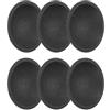 QUARKZMAN 6pz Cappucci Antipolvere per Altoparlanti 40mm/1.6 di Diametro Esterno Cappuccio Carta a Cupola Copertura Bobina Subwoofer per Accessorio Decorazione Riparazione Altoparlante