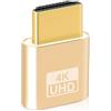 Wowfast HDMI Dummy Plug, HDMI Dongle Virtual Monitor Display Emulator 4k@60Hz per Windows Mac OSX Linux