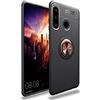 SORAKA Cover per Huawei P30 Lite con anello,Custodia in TPU Morbido Custodia Huawei P30 Lite Ultrasottile con piastra metallica per Supporto Auto Smartphone Magnetico