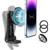 UBeesize Supporto per Telefono Cellulare Treppiede,Supporto Magnetico per Telefono Cellulare,Treppiede Compatibile con le Custodie iPhone 14 13 12 Pro Max Tutti i Dispositivi Mobili
