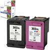 ELLENNE CARTUCCE PER HP 303XL NERO + 303XL COLORE ENVY PHOTO TANGO X SMART