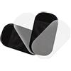 Lilware 4 x Lilware Antislip Sticky Mat Tappetino Antiscivolo Appiccicoso per Cruscotto o Altre Superfici. 2 x Nero e 2 x Trasparente Tappetino - Pad Lavabile in Silicone Gel per Attrezzature Varie - Cellulari, Fotocamere, Accessori di Gioco e Altri …