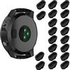 CKANDAY 20 PCS Charger Port Protector per Fenix 7/7S/7X 5/5S/5X Plus/6S 6 6X, Tappo Antipolvere in Silicone Compatibile per Garmin Venu 2/Vivoactive 3/4/Instinct 2/Forerunner 935/45S/245/945, Nero
