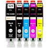 Amaprint 5 XL cartucce compatibili con Canon PGI 525 CLI 526 adatto per Pixma IP4850 IP4950 IX6550 MG5140 MG5150 MG5240 MG5250 MG5300 MG5340 MG5350 MX715 MX885 MX895