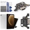 RongZy Dock Connettore di Ricarica Compatibile con Samsung Galaxy Tab A9 Plus 11.0 2023 USB Dock Charging Flex di Ricambio per Galaxy Tab A9 Plus 11.0 2023