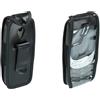 caseroxx Borsa in pelle con clip da cintura compatibile con Nokia 3210 (2024) da vera pelle, borsa con clip da cintura e finestra in nero