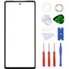 MovTEK Schermo in Vetro Anteriore di Ricambio +Oca Compatibile con Google Pixel 6A 5G con Kit Attrezzi -6.1