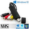 Tech Stor3 USB 2.0 Audio/Video Grabber nuova versione 2023, compatibile con Windows 10-11 - Converte in formato digitale le Videocassette - Scheda di acquisizione Video USB