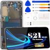 SRJTEK Incell Per Samsung Galaxy S21 5G Display LCD per Samsung Galaxy S21 4G Sostituzione Dello Schermo Per SM-G991B SM-G991U Touch Screen Digitalizzatore Assemblaggio Parti Kit di Riparazione Con Cornice