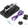 Cocoarm Tasto Morse CW, Radioamatore Tasto Telegrafico con Cicalino, Dispositivo Codice Morse Trasmettitore per Principianti