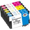 WOWINK 603 XL Cartucce d'inchiostro per Epson 603 XL Compatibile con Expression Home XP-3150 XP-2100 XP-2105 XP-2150 XP-3100 XP-3105 XP-4100 XP-4105 Workforce WF-2850 WF-2830 WF-2810 WF-2835(6 Colore)