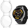 HOMTERN Confezione da 3 custodie flessibili in TPU per Garmin Venu 3, trasparenti