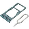 Eonpam Vassoio Carta SIM per Samsung Galaxy M53 5G SM-M536 Porta Scheda SIM con Pin della SIM(Verde)