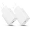 MKnenaJn Caricatore USB C, 20 W, per iPhone 16, 16Pro, 15, 15Pro, 15ProMax, 15 Plus, 14, 13, 12, 11, SE 2020, X, XS, XR, iPad, Airpods, per Samsung Galaxy A54 A33 A34 A15 A14 A13, confezione da 2 (1)
