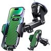 VANMASS 2024 BEST Car Phone Holder [Upgraded Suction & Clip] Universale Rotatable Universal Mobile Phone Mount Dashboard Windscreen Vent Cradle di accessori per auto per iPhone 15 Pro Max 14 13 12