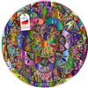 Edition Colibri MANDALA 1 tappetino per mouse (Motivo 129) di qualità, rotondo, Ø 22 cm, in gomma speciale estremamente resistente con fondo adesivo per una tenuta ottimale di Edition Colibri