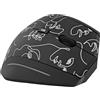 T'NB Mouse Mariko - Mouse verticale senza fili 2.4 GHz, design esclusivo, ricevitore USB-A, tasto morbido, lunga durata batteria con modalità standby