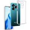 REY Cover in Gel TPU Trasparente per OUKITEL C50, Ultra Sottile 0,33 mm, Morbido Flessibile, Custodia Silicone