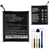 E-yiiviil Batteria di ricambio APP00262 compatibile con Caterpillar Cat S61 con strumenti