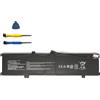 HUBEI BTY-M55 925QA055H 4ICP5/63/133 Batteria per computer portatile compatibile con MSI Alpha 15 A3DDK A4DEK B5EEK B5EX Alpha 17 B5EEK Pulse GL66 12UGK Sword 15 A11UG Series (15.4V 90Wh)