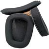 Misodiko - Kit di ricambio per cuffie Logitech G633 G933 G635 G935 G633S G933S G933S (tessuto a rete nera)