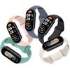 CHANRASI 5 Pezzi Cinturino Compatibili con Xiaomi Mi Band 9 e Xiaomi Mi Band 8,Cinturini di Ricambio per Xiaomi Smart Band 8 Bracciale,Mi Band 9 Braccialetto in TPU, Regolabili in Lunghezza
