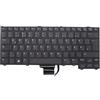 xiixtoo Tastiera DE di ricambio per Dell Latitude 12 7000 E7240 14 7000 E74400TV6P8 TV6P808WH8P0NM7G5 NSK-LD0UC 0GGR tastiera layout tedesco QWERTZ con retroilluminazione