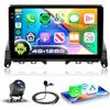 VECHTEL 4G+128G Autoradio Android 15 per Mercedes Benz C Classe W204 S204 2006-2010,9'' In-Cell HD Touchscreen Stereo Auto co Carplay Android Auto senza Fili GPS Wi-Fi USB Bluetooth FM RDS Retrocamera
