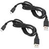 VGOL Cavo Dati Mini Micro USB 2.0 Da 2 Pezzi 1 M Compatibile Con Noco Boost Plus GB40 Caricabatterie