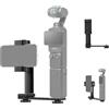 K&F CONCEPT Supporto per Telefono per DJI Osmo Pocket 3/4 Creator Accessori Combo, Supporto di Espansione a Clip per Telefono Cellulare Regolabile ad Angolo con Vite da 1/4 e Slitta a Freddo